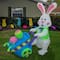 4ft. Inflatable Easter Bunny with Wheelbarrow